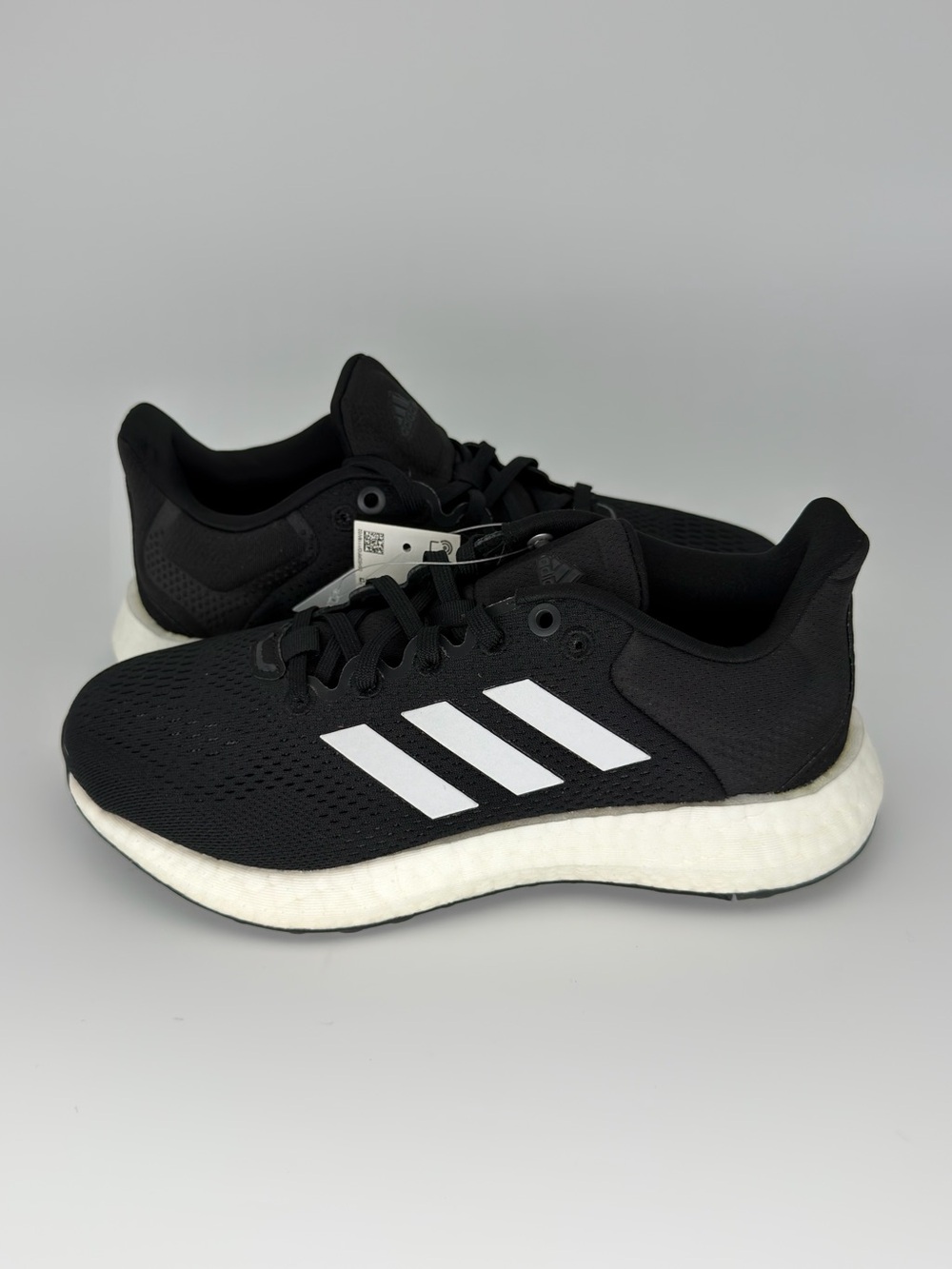 Adidas Pureboost 21 Mens Black White Athletic Running GW4832 New Size 4.5